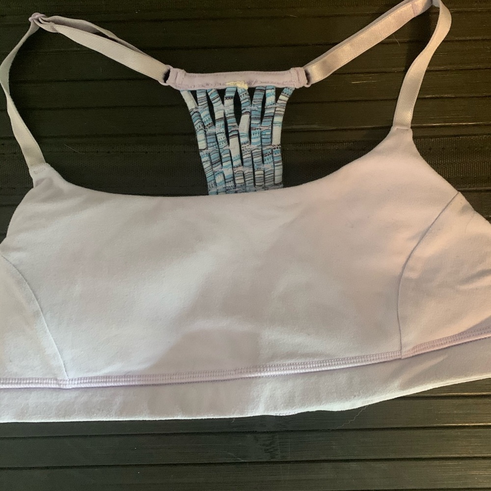 Lilac Medium Impact Sports Bra